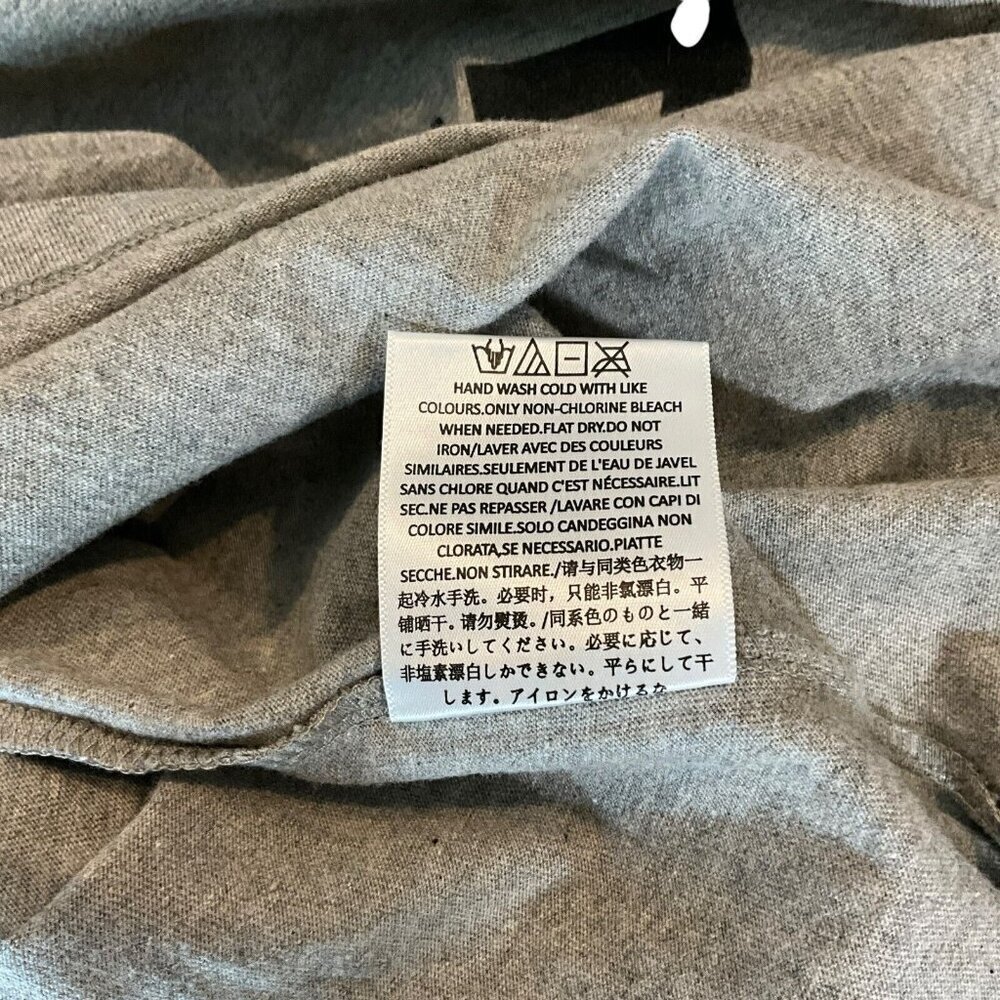 Fear of God Essentials 1977 Long Sleeve Shirt Size M Dark Oatmeal Pullover - Picture 7 of 8